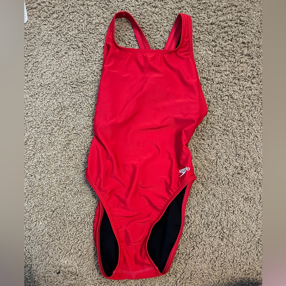 Speedo Pro LT Red Swimsuit